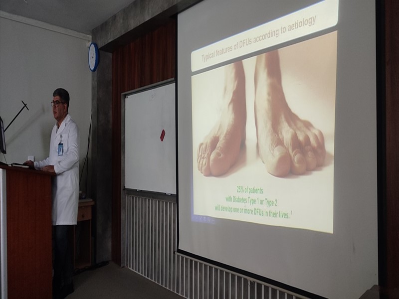 کارگاه زخم پای دیابتی